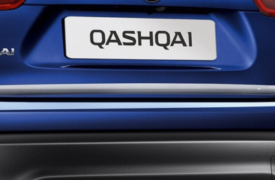 Nissan Qashqai (14–) Накладка на кромку крышки багажника, ABS хром.